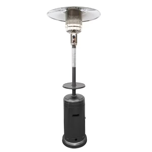 Outdoor Patio Heater in Hammered Silver, Hiland, Mfr#: HLDS01-CB